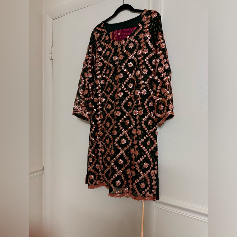 3pc gota work kameez shalwar and dupatta